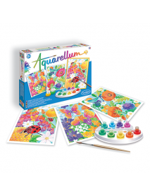 Akvareļu komplekts "Starp ziediem"