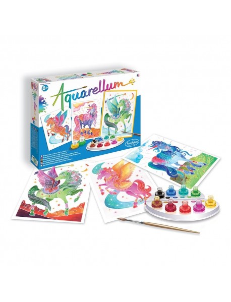 Akvareļu komplekts “Vienradži un Pegazs”