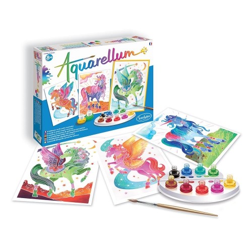 Akvareļu komplekts “Vienradži un Pegazs”