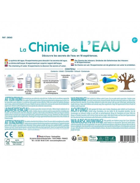 Zinātnes komplekts "Ūdens maģija"