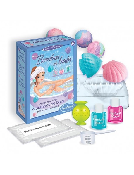 Radošais komplekts Mazas vannas burbuļi