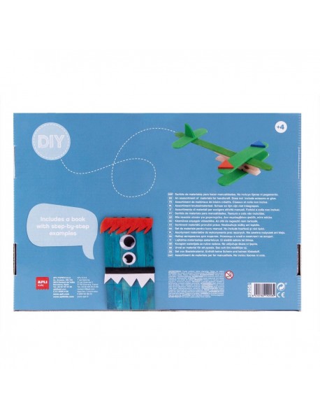 Liela rokdarbu kaste (vairāk nekā 750 priekšmetu) Crafty Box APLI kids 19258