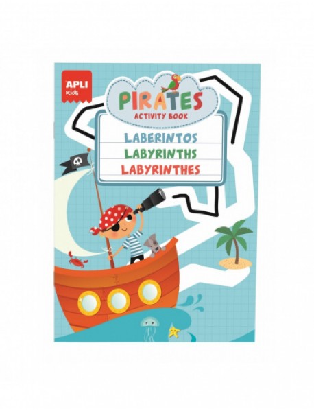 Pirates 3 activity books APLI kids 18247