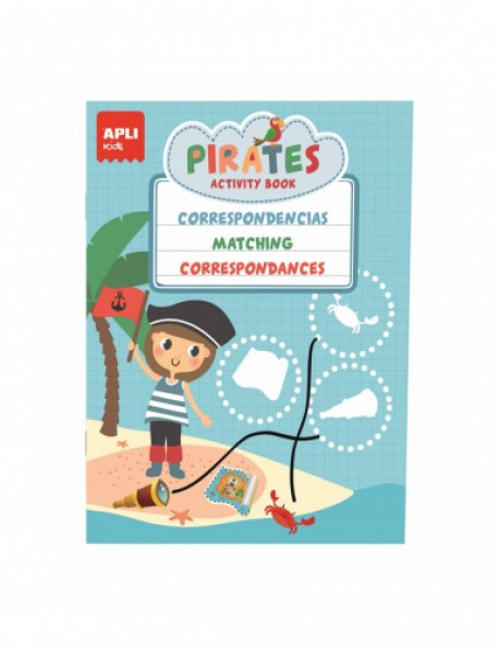 Pirates 3 activity books APLI kids 18247
