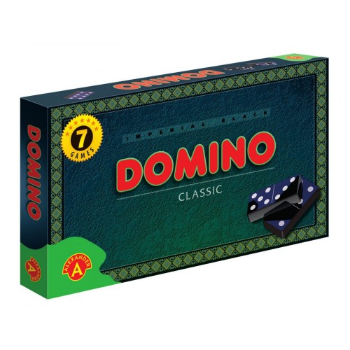 Galda spēle domino Alexander Domino Classic Imperial Black 1361