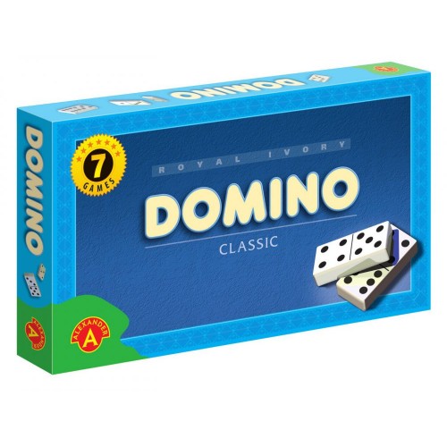Galda spēle domino Alexander Domino Classic Imperial Ivory1362