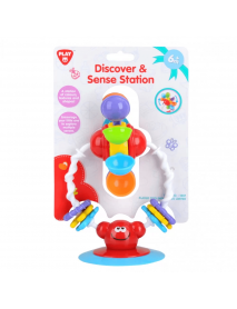 Attīstoša rotaļlieta uz piesūcekņa PlayGo Suction Cup Toy Discover and Sense Station 1537