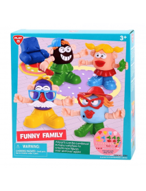 Veidošanas komplekts PlayGo Funny Family Dough Set 8384
