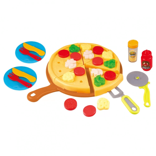 Trauku komplekts pica PlayGo Make and Serve Pizza 3570