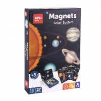 Saules sistēmas magnēšu spēle Solar System magnets APLI kids 19272