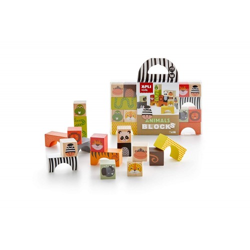 APLI Koka klucīši "Dzīvnieki" APLI Koka klucīši "Dzīvnieki"