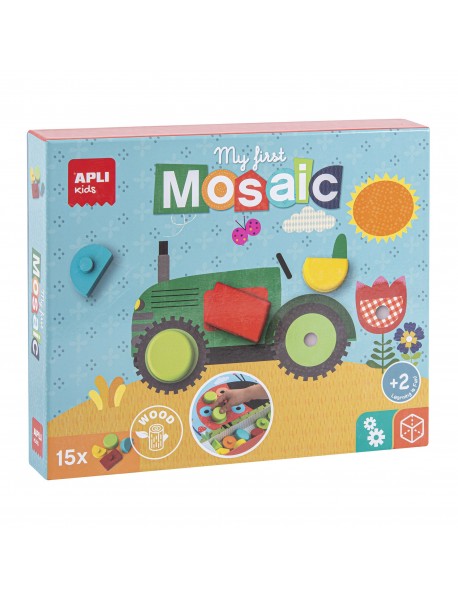 Izglītojoša mīklu spēle "Mana pirmā koka mozaīka" Izglītojoša mīklu spēle "Mana pirmā koka mozaīka"