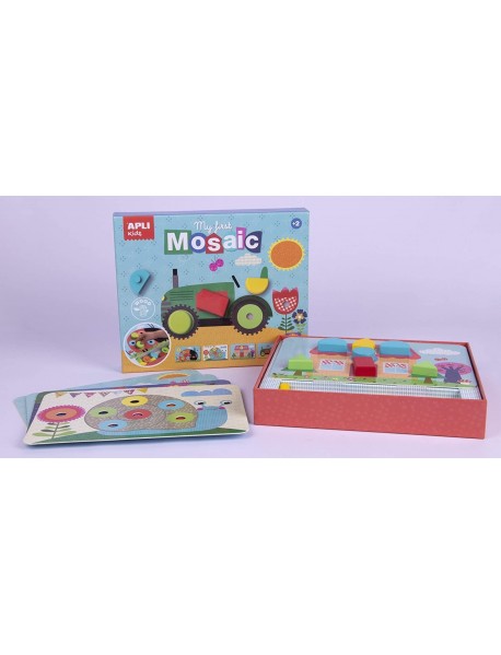 Izglītojoša mīklu spēle "Mana pirmā koka mozaīka" Izglītojoša mīklu spēle "Mana pirmā koka mozaīka"