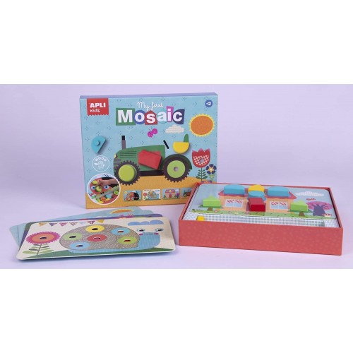 Izglītojoša mīklu spēle "Mana pirmā koka mozaīka" Izglītojoša mīklu spēle "Mana pirmā koka mozaīka"