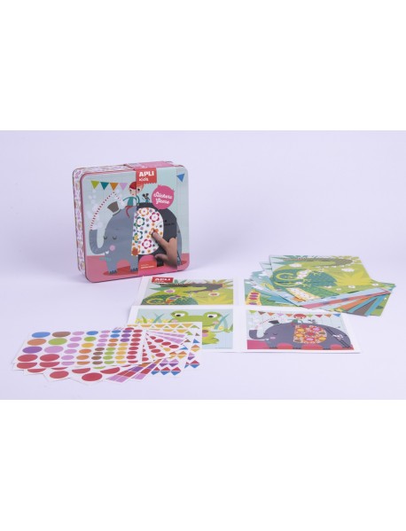 APLI kids bērnu uzlīmju spēle ZILONI