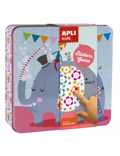 APLI kids bērnu uzlīmju spēle ZILONI