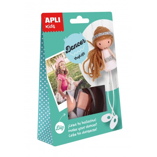 APLI kids DIY mini komplekts BALLERINA APLI kids DIY mini komplekts BALLERINA