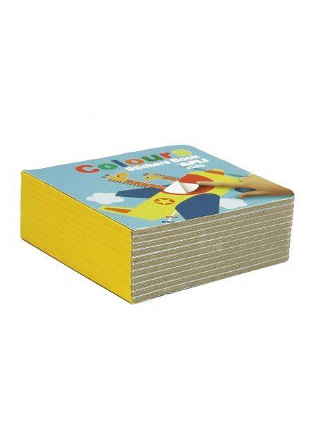 APLI bērnu uzlīmju grāmata ĢEOMETRISKĀS FORMAS