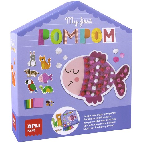 Radošais komplekts "Mans pirmais pomponu mākslas darbs" Radošais komplekts "Mans pirmais pomponu mākslas darbs"
