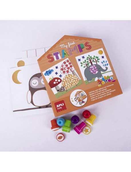 Radošā spēle "My first stamps"