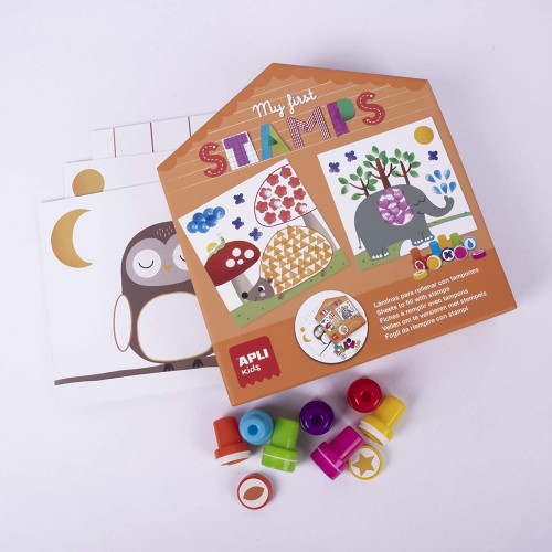 Radošā spēle "My first stamps"