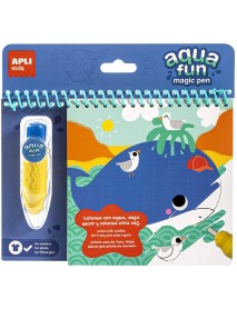 Krāsojamā grāmata "Okeāns" ar ūdens zīmuli