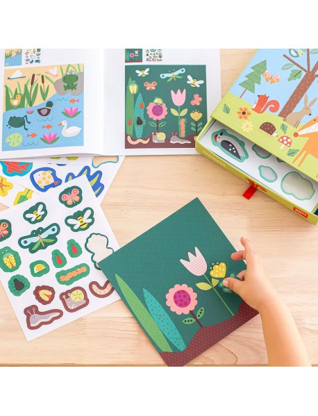 Uzlīmju spēle "Mežs" Uzlīmju spēle "Mežs"