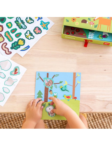 Uzlīmju spēle "Mežs" Uzlīmju spēle "Mežs"