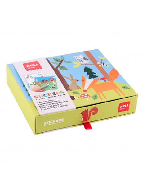 Uzlīmju spēle "Mežs" Uzlīmju spēle "Mežs"