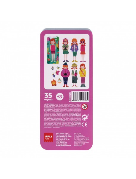 Apli bērnu magnētiskā spēle "Tropiķi"