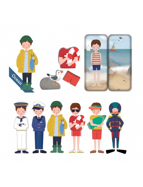 Apli bērnu magnētiskā spēle "Okeāns" Apli bērnu magnētiskā spēle "Okeāns"