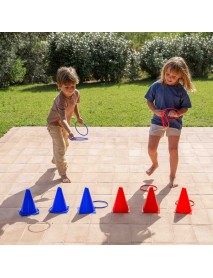 Apli bērnu gredzenu mešanas spēle