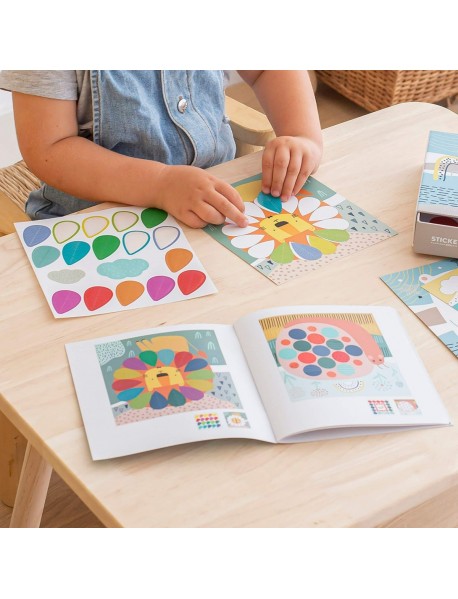 Apli bērnu uzlīmju spēle LĀCIS