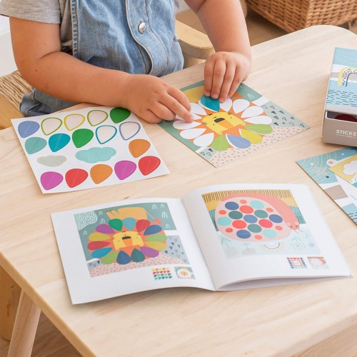 Apli bērnu uzlīmju spēle LĀCIS