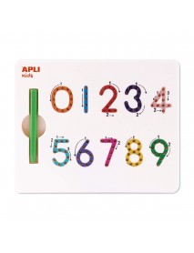 Izglītojoša magnētiskā tāfele 123 CIPARI