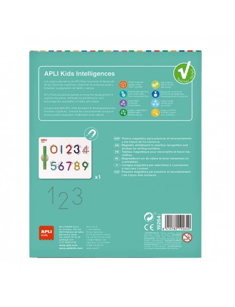 Izglītojoša magnētiskā tāfele 123 CIPARI Izglītojoša magnētiskā tāfele 123 CIPARI