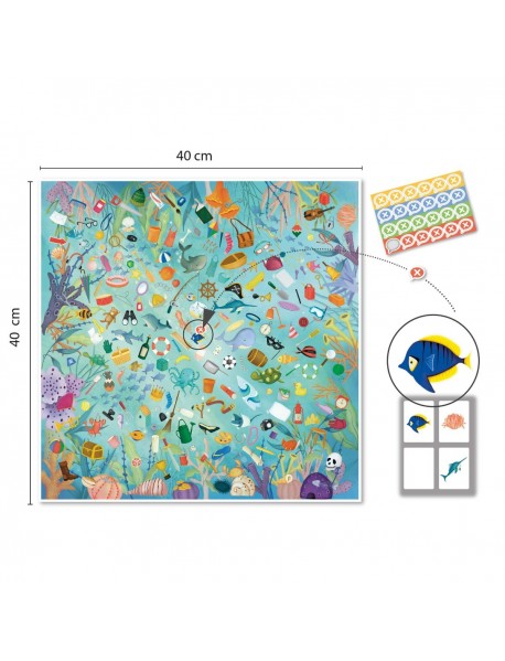 Uzmanības spēle "GLĀB OKEĀNU" Uzmanības spēle "GLĀB OKEĀNU"