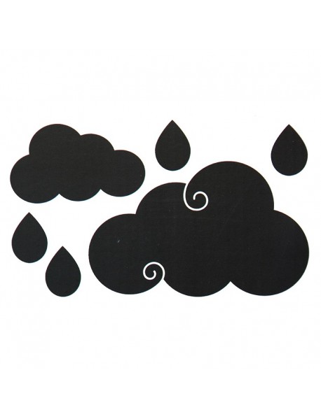Melna lipīga tāfele ar mākoņiem Melna lipīga tāfele ar mākoņiem