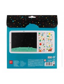 Uzlīmju spēle ar plakātu – Kosmoss