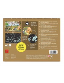 Tumsā spīdoša puzle – Dinozauri