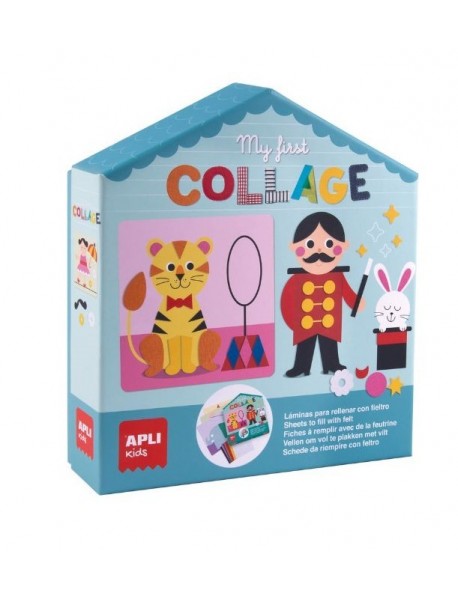 Mans pirmais filca kolāžu radošais komplekts Mans pirmais filca kolāžu radošais komplekts