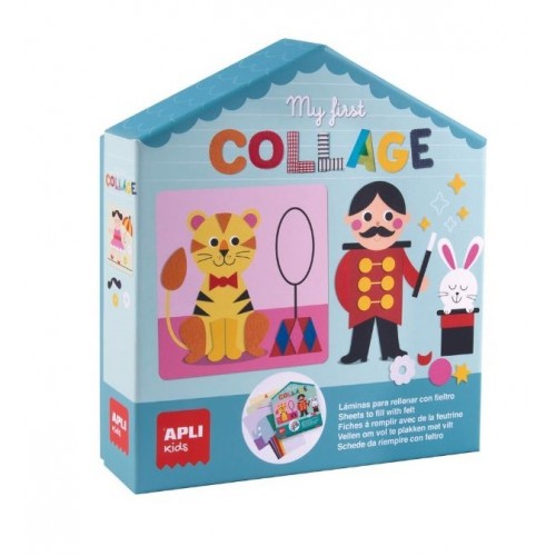 Mans pirmais filca kolāžu radošais komplekts