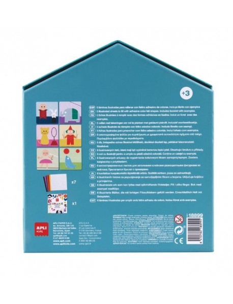 Mans pirmais filca kolāžu radošais komplekts Mans pirmais filca kolāžu radošais komplekts