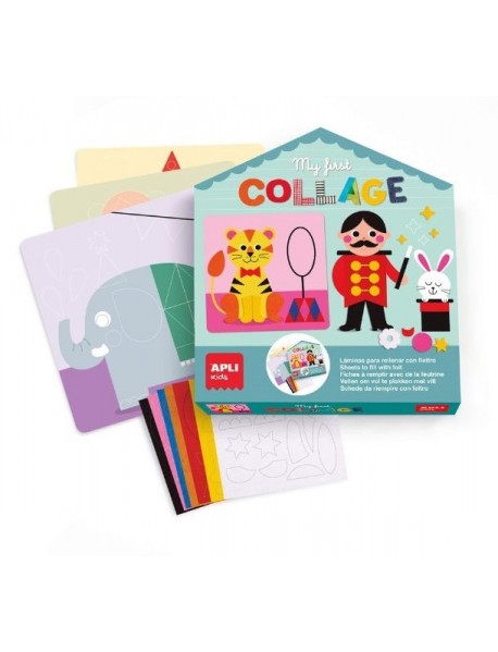 Mans pirmais filca kolāžu radošais komplekts Mans pirmais filca kolāžu radošais komplekts