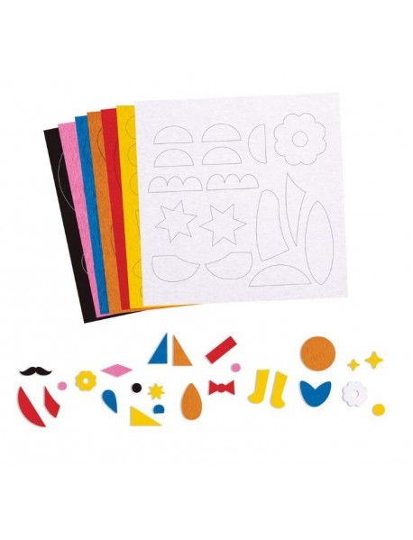 Mans pirmais filca kolāžu radošais komplekts Mans pirmais filca kolāžu radošais komplekts