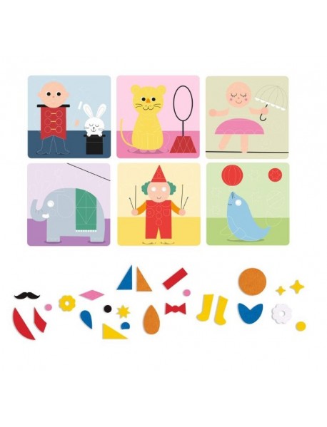 Mans pirmais filca kolāžu radošais komplekts Mans pirmais filca kolāžu radošais komplekts