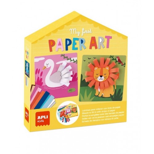 Mans pirmais papīra mākslas darbs