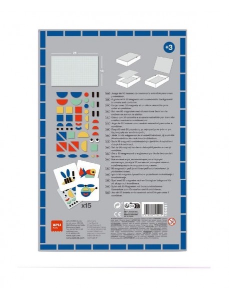 Radoša magnētiskā spēle – Formas