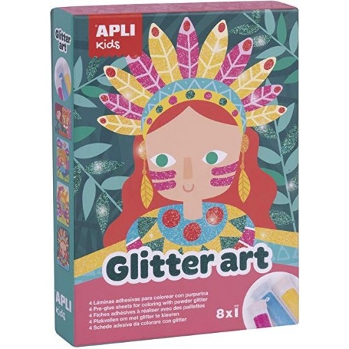 Apli bērnu radošais komplekts "Mirdzumu māksla" Apli bērnu radošais komplekts "Mirdzumu māksla"