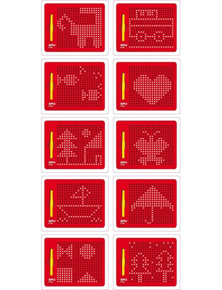 Apli spēle "Maģiskā magnētiskā tāfele"